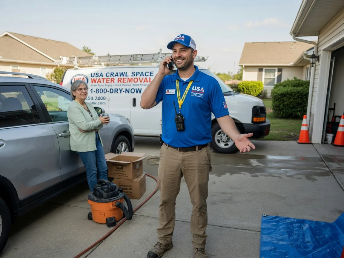 Crawl Space Water Removal Saint Leonard, MD FAQs